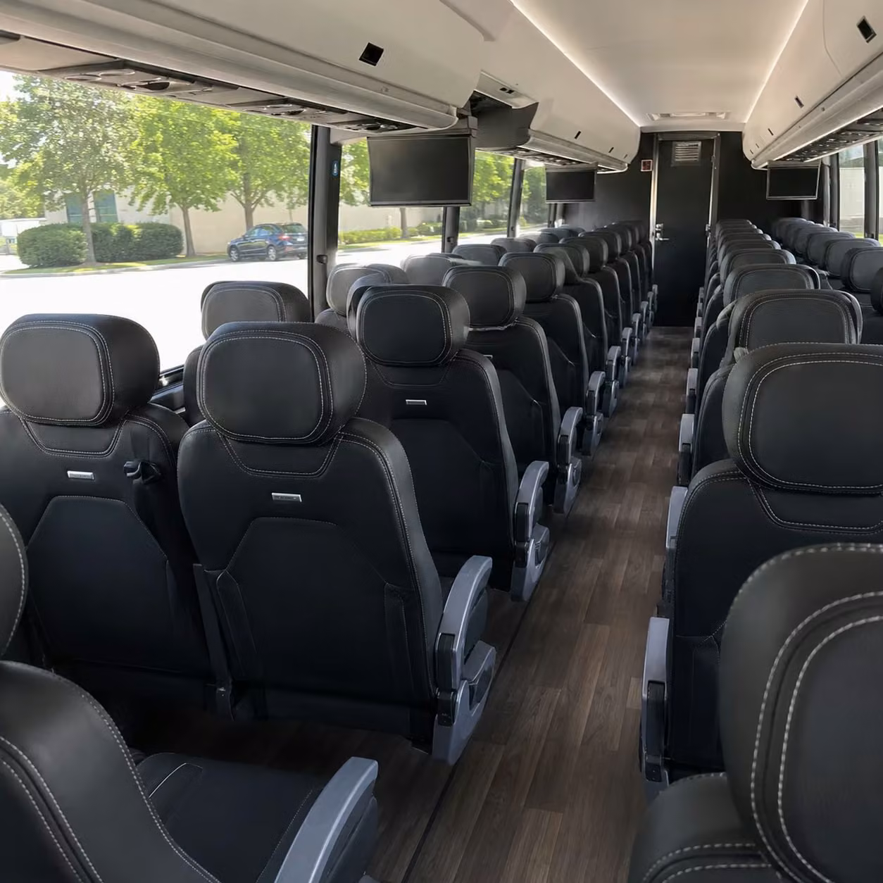 daly city charter bus rental inside
